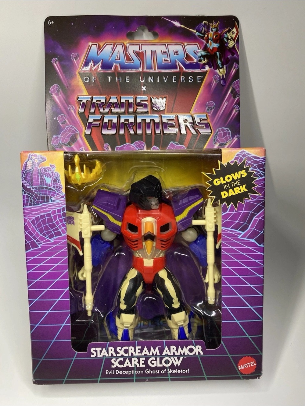 Masters Of The Universe Origins & Transformers Starscream Armor Scare Glows